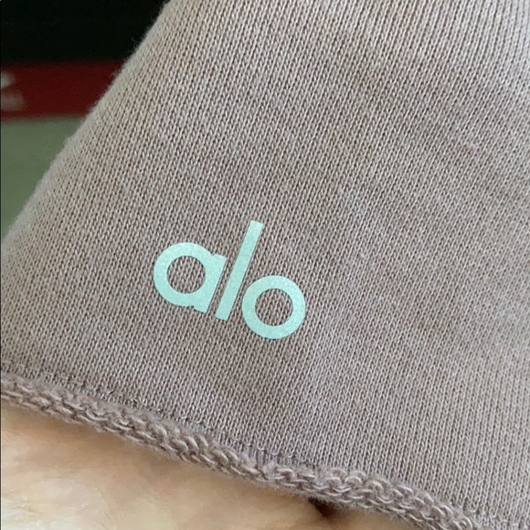 Alo Yoga Box Hoodie Smokey Quartz - Picture 4 of 8